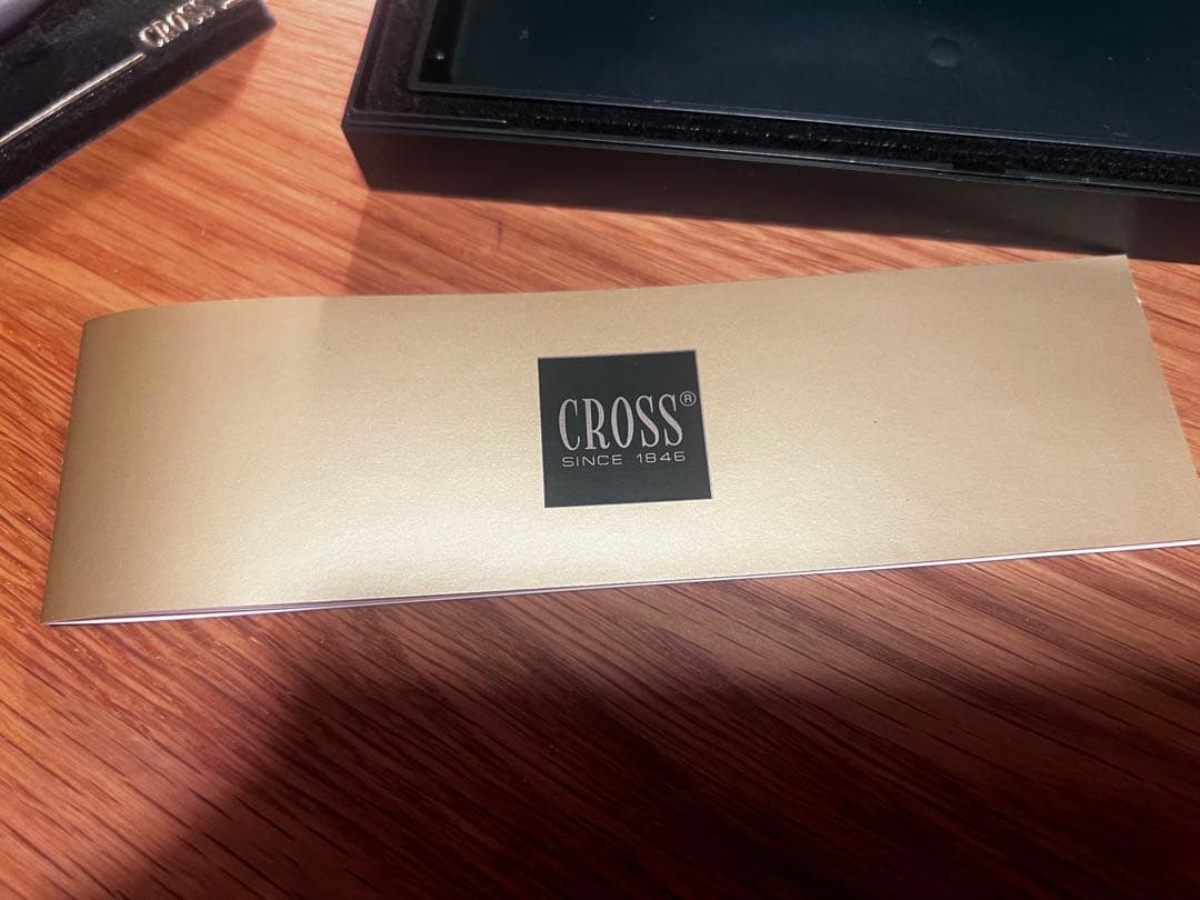 Cross dual tip pen and mechanical pencil set in gray two-tone with Cross logo made in USA