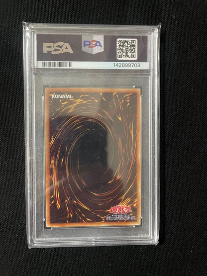 Yugioh Chaos Soldier Messenger of the Dawn 20th Secret PSA10 graded card from Japan import