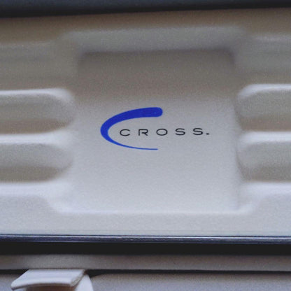 Cross A242 Silver Gold Twist Ballpoint Pen — Japan Import