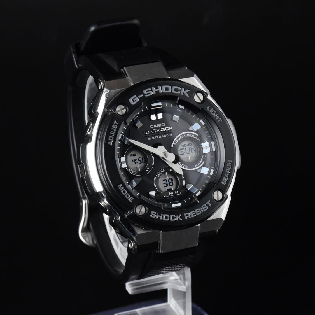 Casio G-Shock GST-W300-1AJF Digital Analog Watch Black — Japan Import