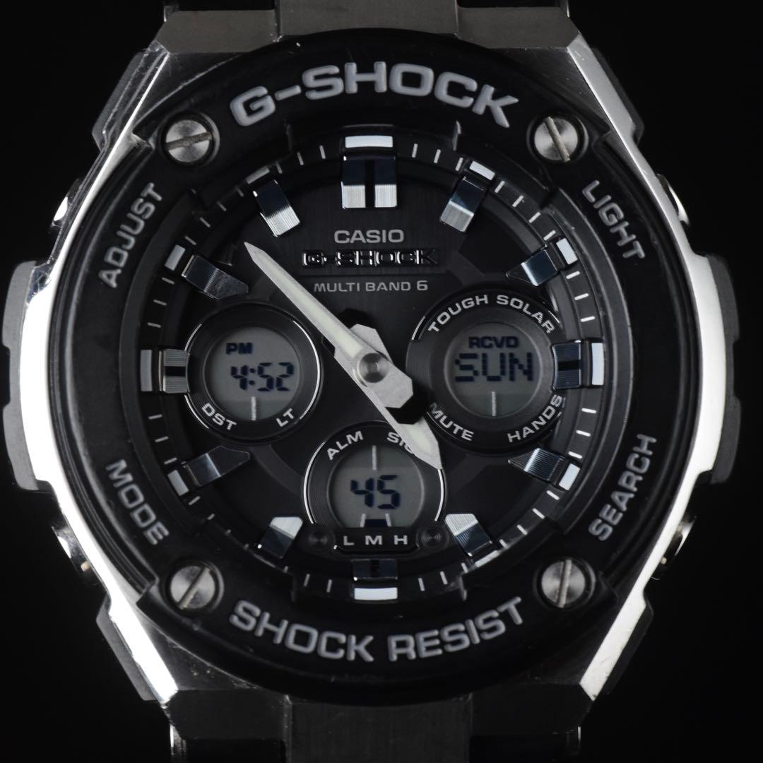 Casio G-Shock GST-W300-1AJF Digital Analog Watch Black — Japan Import