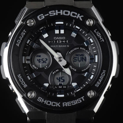 Casio G-Shock GST-W300-1AJF Digital Analog Watch Black — Japan Import