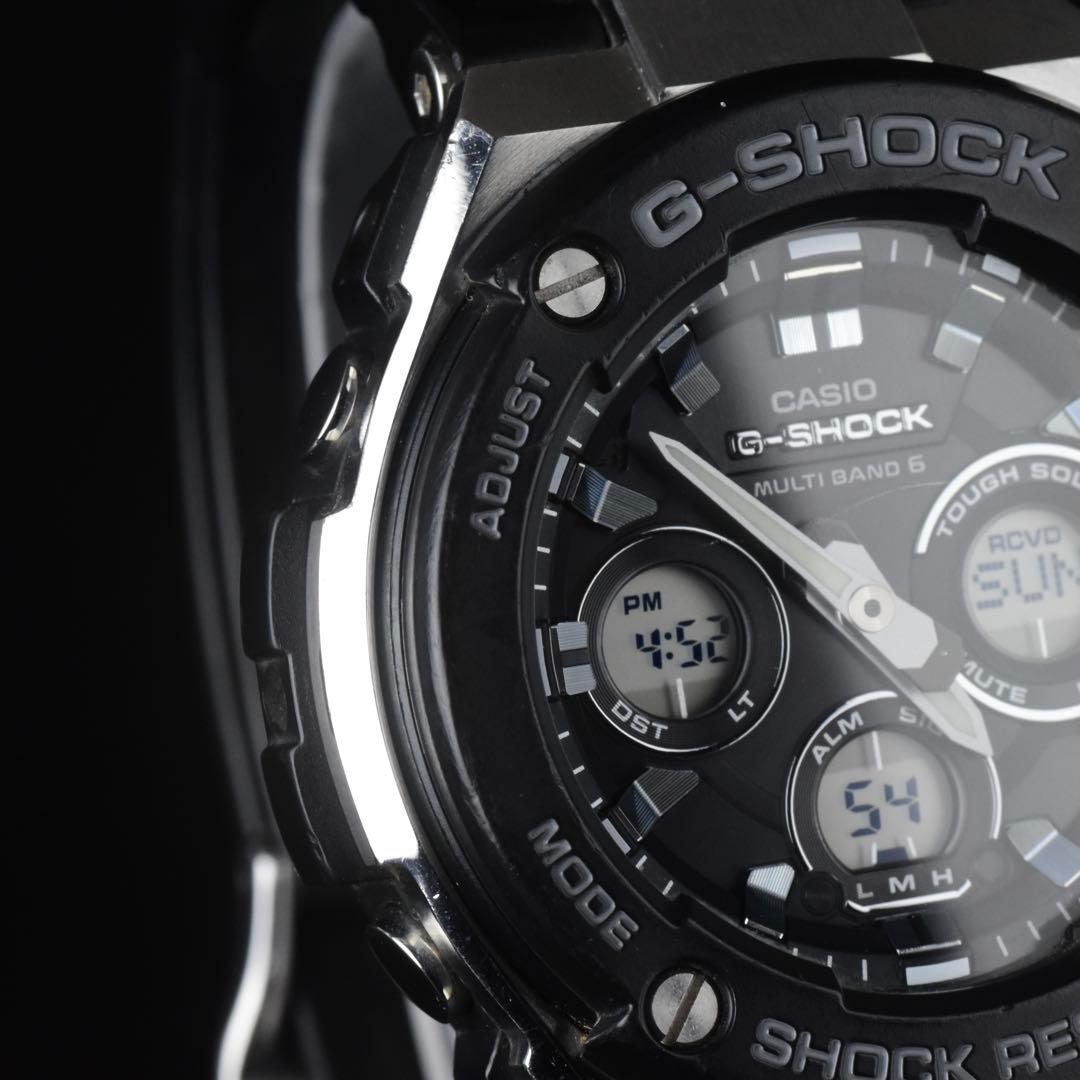 Casio G-Shock GST-W300-1AJF Digital Analog Watch Black — Japan Import