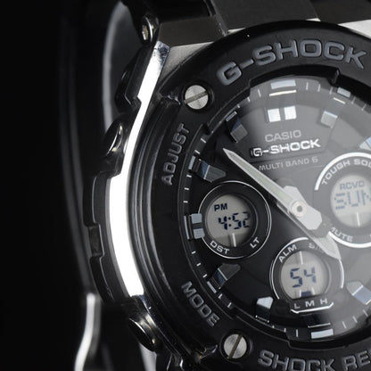 Casio G-Shock GST-W300-1AJF Digital Analog Watch Black — Japan Import
