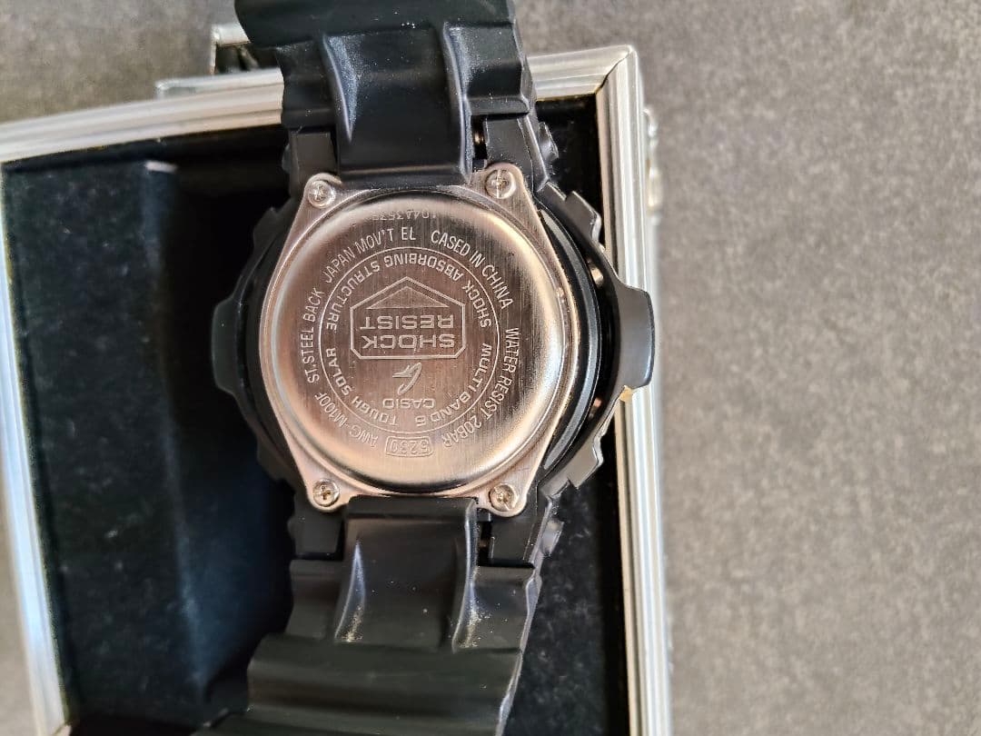 Casio G-Shock AWG-M100F Radio Solar Trunk Case Japan Import