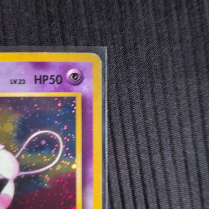 Miu Civilian Expansion Pack Fossil Secrets Swirl holo Japanese Pokémon trading card with older back design