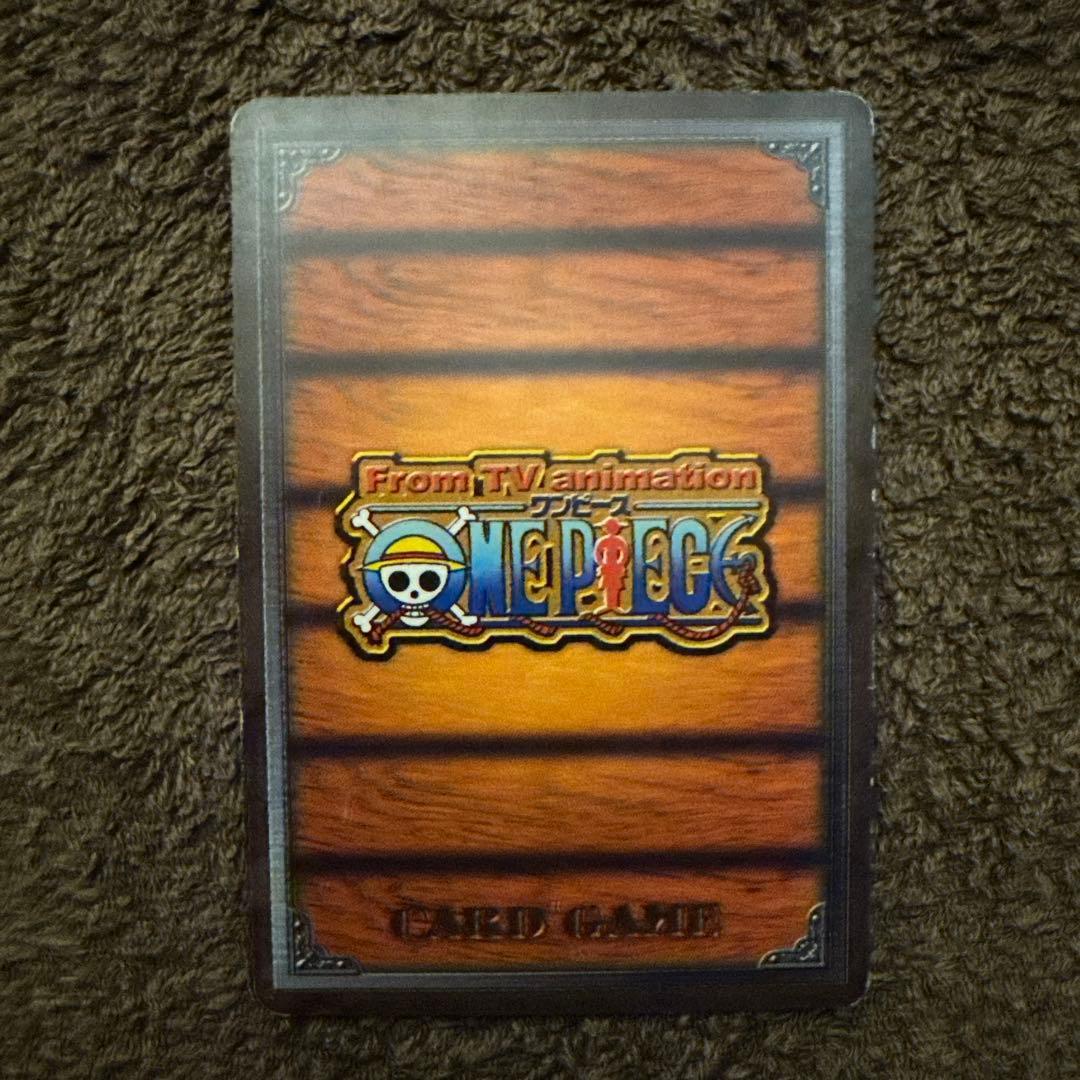 Used One Piece Carddass EX Series Pirategu Baseball PA-W25 trading card from early 2000s, Japan import