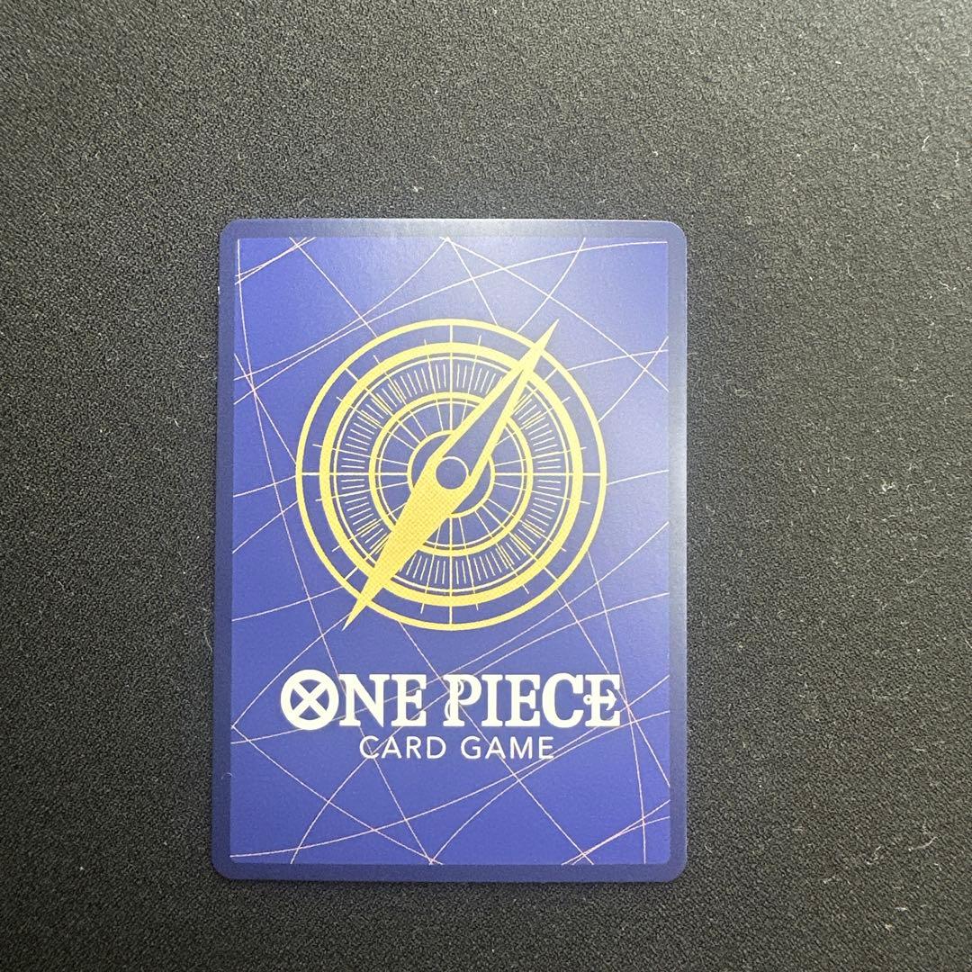 One Piece Monkey D. Luffy OP01-005 R promotional battle card in sleeve and loader