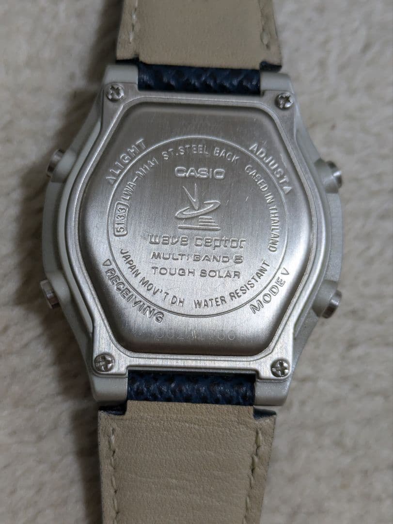 Casio Wave Ceptor Watch with Tough Solar Function and Multi-Band 5