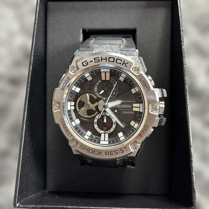 Casio G-Shock GST-B100 Series Watch Model GST-B100 Black Dial Black Band Japan Import