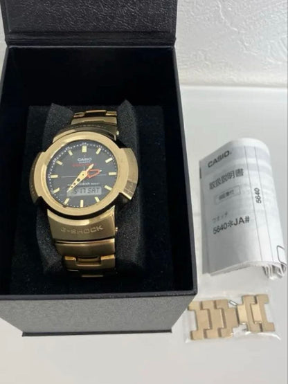 Casio G-Shock G-5640 JA Gold Stainless Steel Quartz Watch