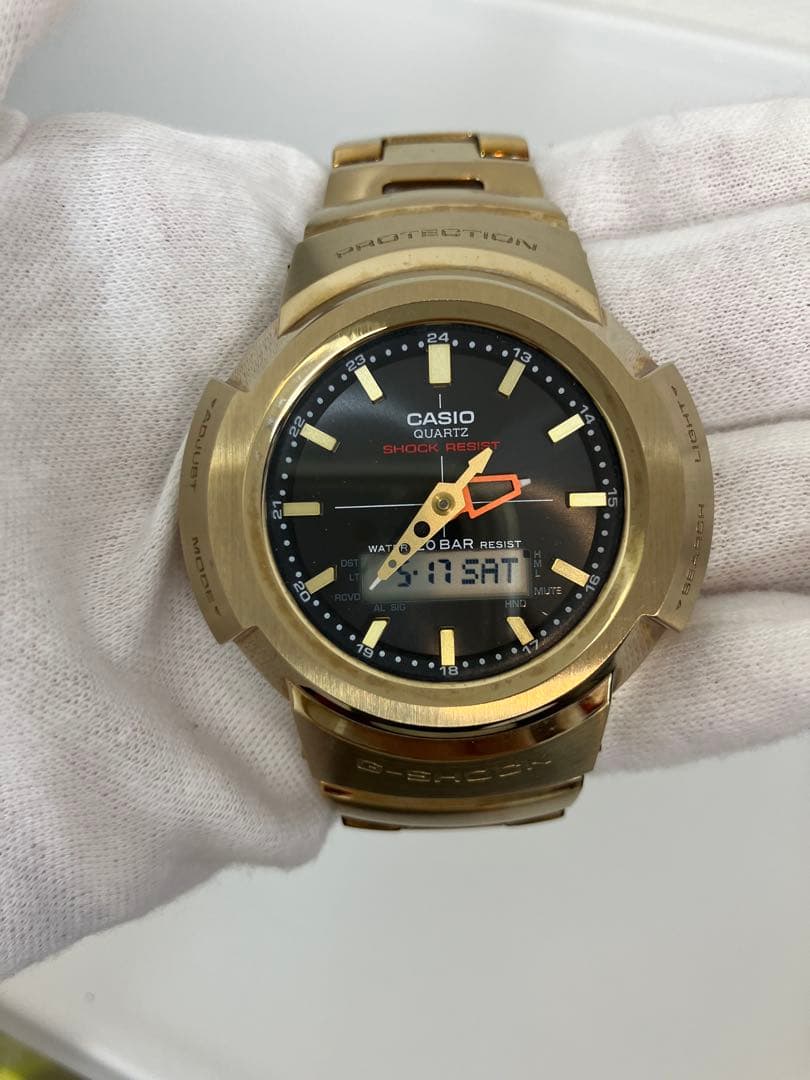 Casio G-Shock G-5640 JA Gold Stainless Steel Quartz Watch