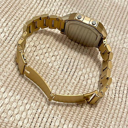 Casio Digital Wristwatch with Metal Band — Japan Import