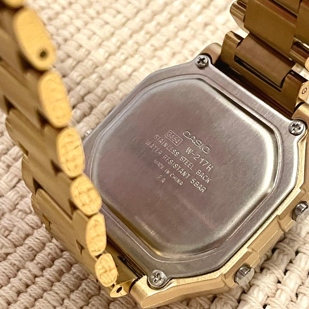 Casio Digital Wristwatch with Metal Band — Japan Import