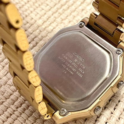 Casio Digital Wristwatch with Metal Band — Japan Import