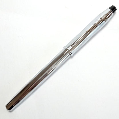 Cross Century II Model 3509-F Fountain Pen Chrome Genuine Japanese Writing Instrument