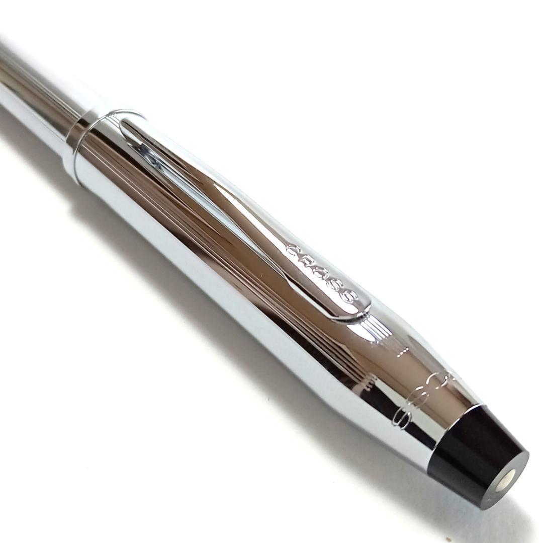 Cross Century II Model 3509-F Fountain Pen Chrome Genuine Japanese Writing Instrument