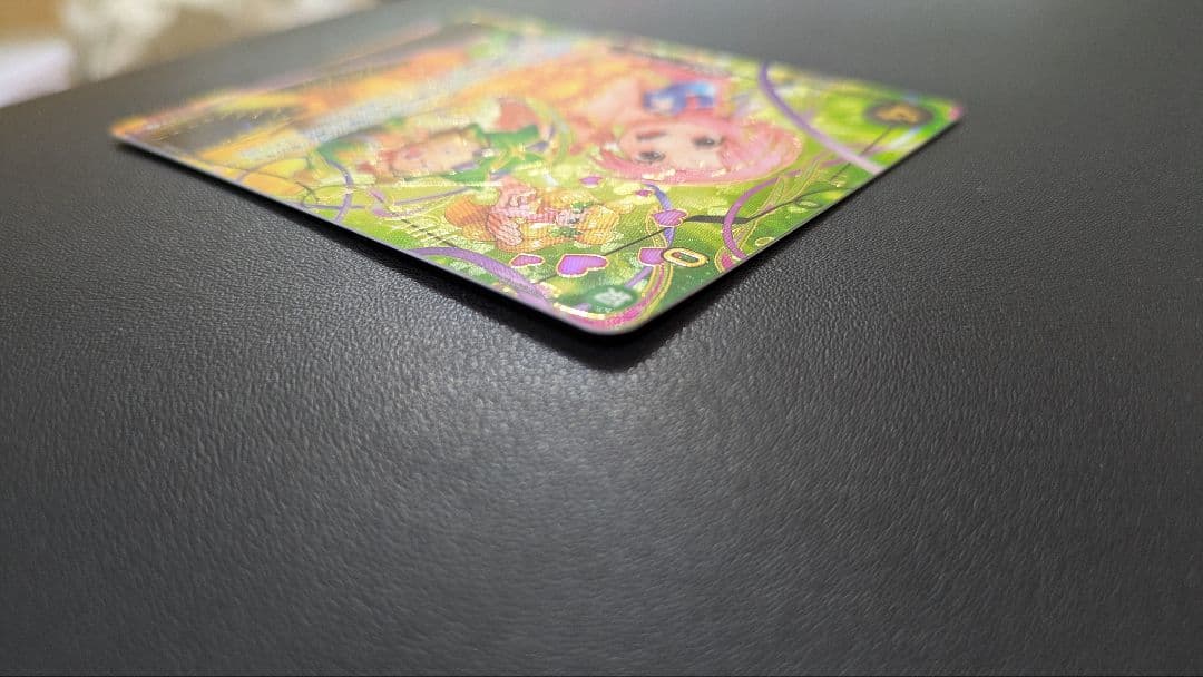 One Piece Card Game Rebecca Parallel Card Black Attribute character from Japan import in protective sleeve