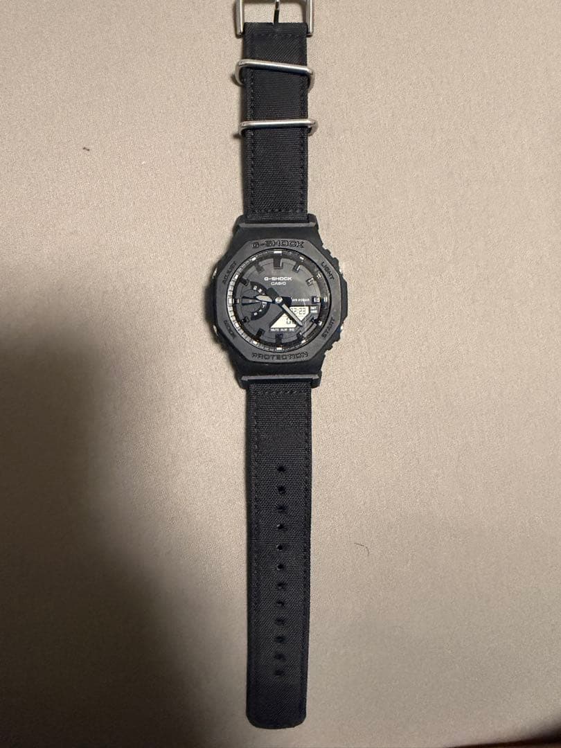 Casio G-Shock Series GA-2100-1A1JF Black Carbon Core Guard Watch — Japan Import