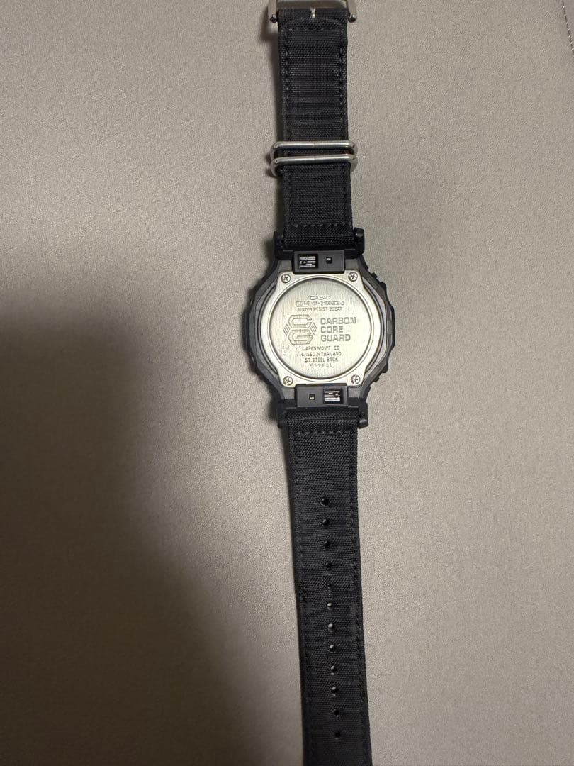 Casio G-Shock Series GA-2100-1A1JF Black Carbon Core Guard Watch — Japan Import