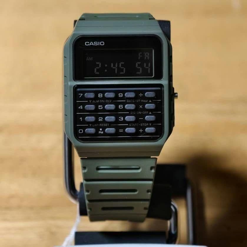 Casio Data Bank CA-53WF-3B Multi-Function Watch with Calculator and Stopwatch — Japan Import