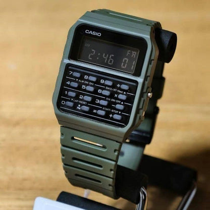 Casio Data Bank CA-53WF-3B Multi-Function Watch with Calculator and Stopwatch — Japan Import