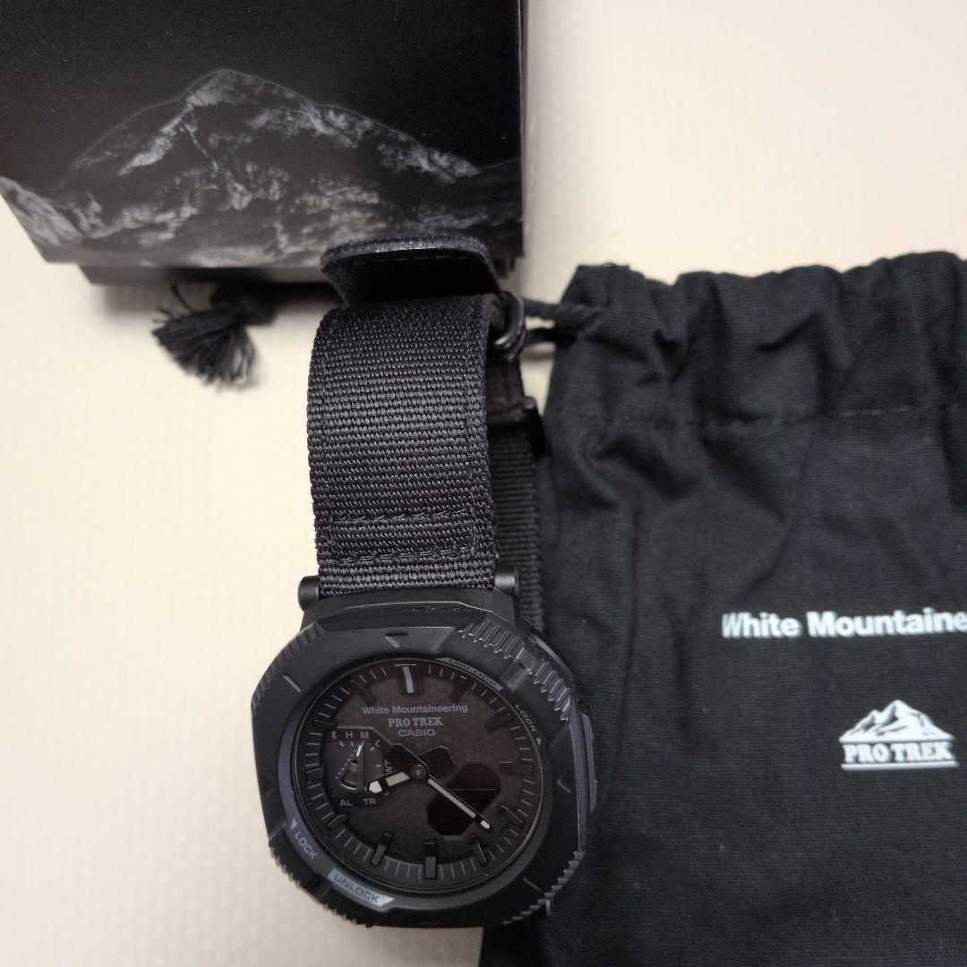 Casio Pro Trek Watch White Mountaineering Collaboration Model PRJ-B001WM-1JR