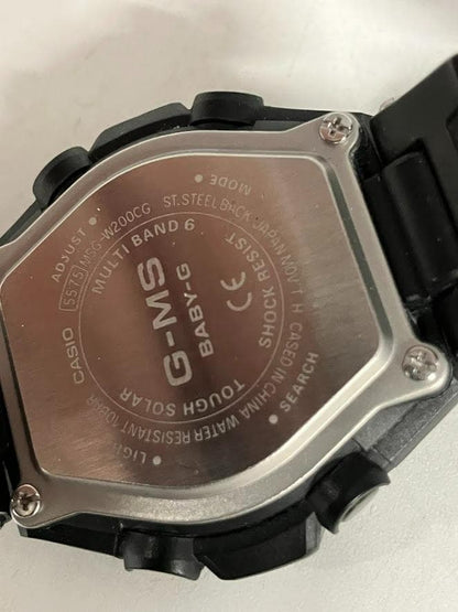 Casio Baby-G Solar Ladies Watch MSG-200CG in Black — Japan Import