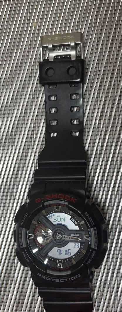 Casio G-Shock GA-110 Digital Analog Watch Model 5146 Battery Replaced (2026.5)