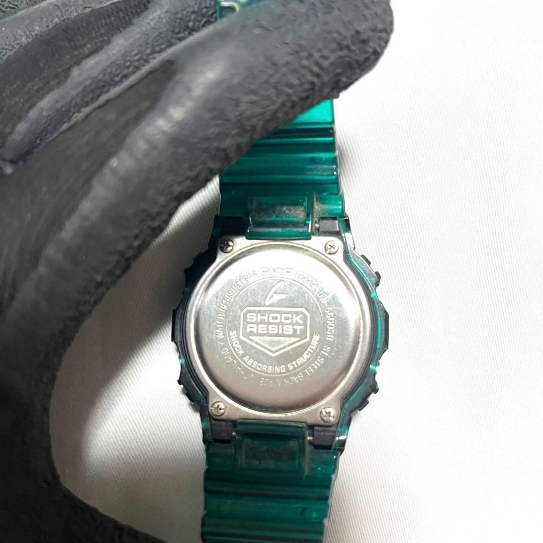Casio G-Shock DW5600SB Skeleton Green