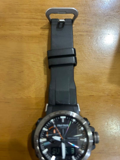 Casio Pro Trek PRW-60Y-1AJF Radio-Controlled Watch with Box and Manual — Japan Import