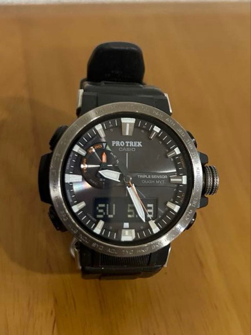 Casio Pro Trek PRW-60Y-1AJF Radio-Controlled Watch with Box and Manual — Japan Import