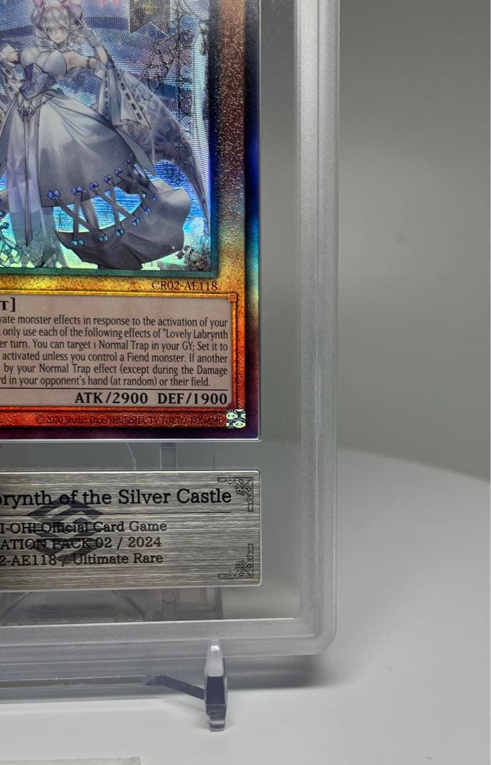 Yu-Gi-Oh! International Taya Version ARS9 P11 trading card from Japan Import displayed in protective sleeve