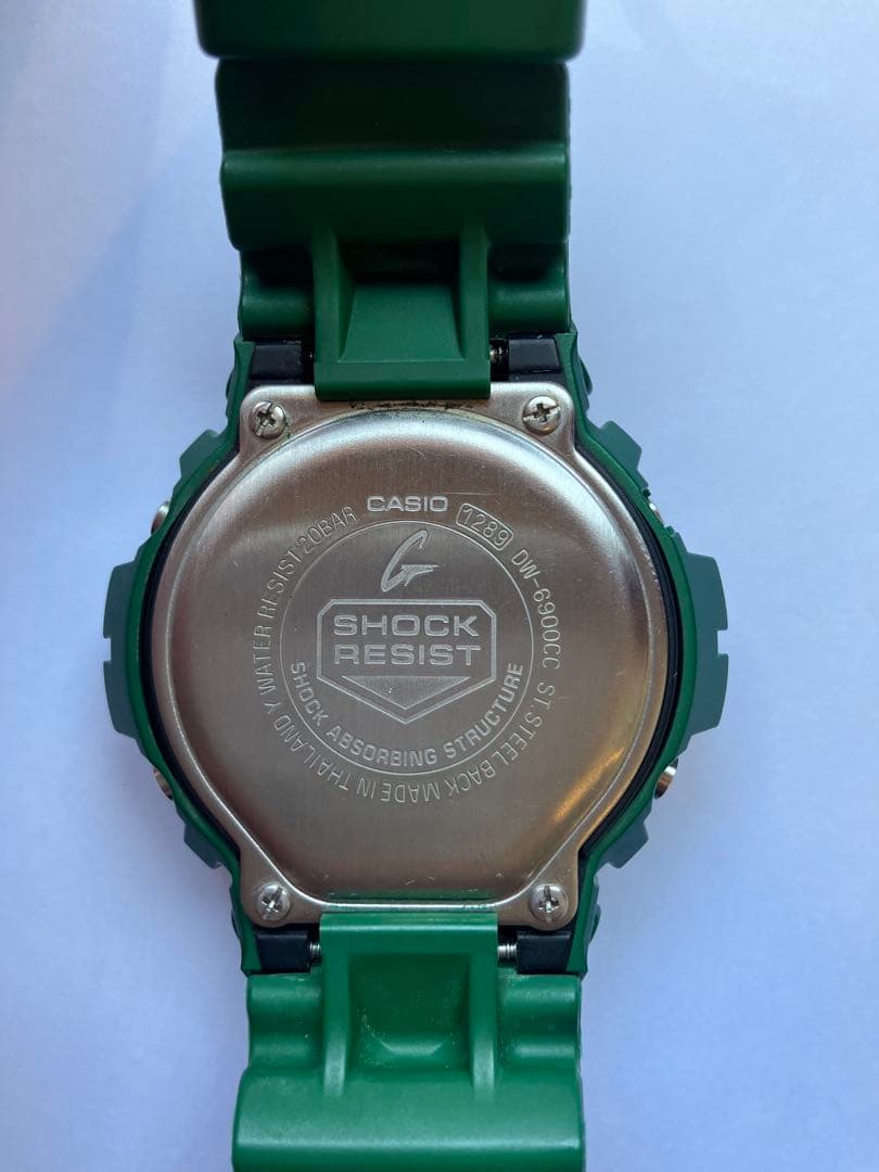 Casio G-Shock Crazy Colors DW-6900CC-3JF Neon Green and Green Quartz Watch — Japan Import