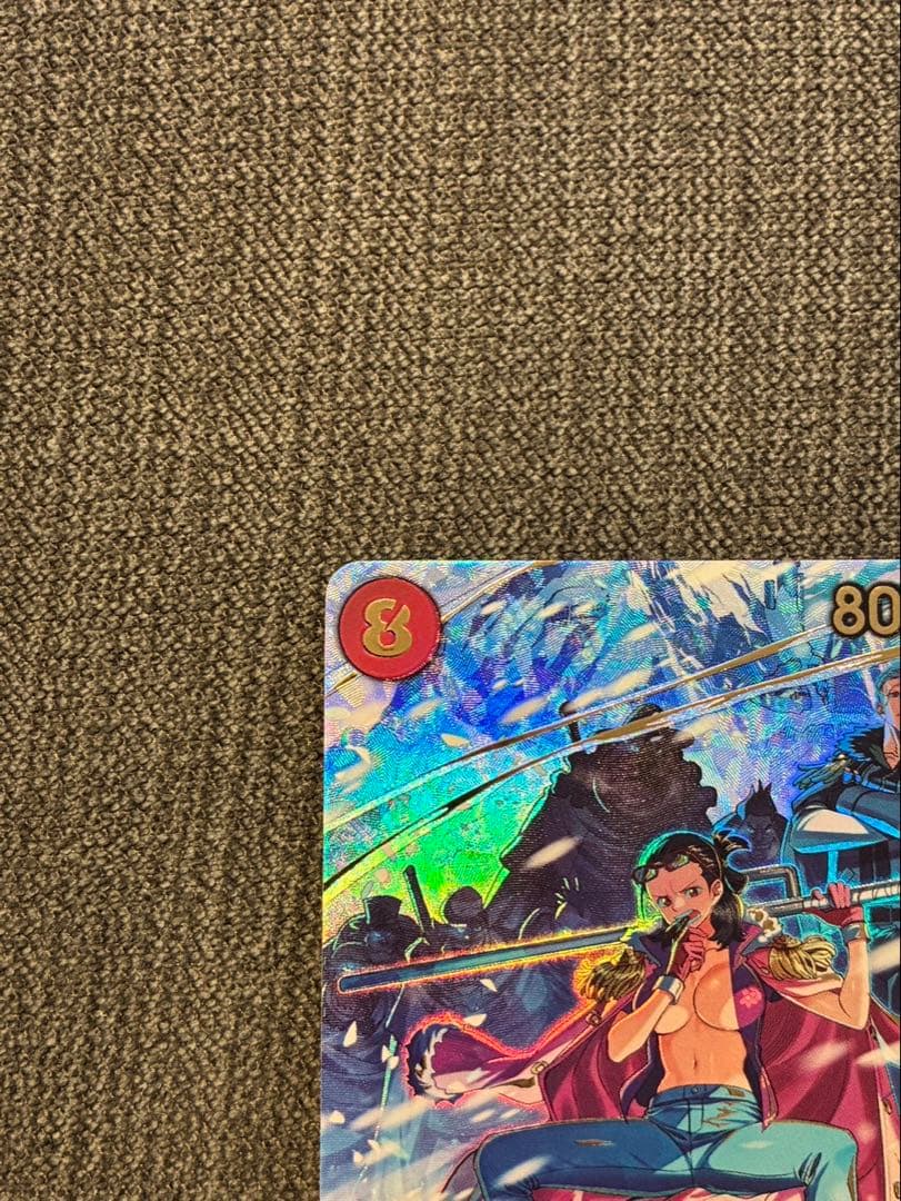One Piece Smoke Tankobro and Tashigi SP rare Japanese trading card