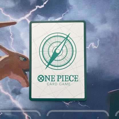 Uta Super Parallel Don Card One Piece the Best with minor flaws double sleeved in side loader packaging