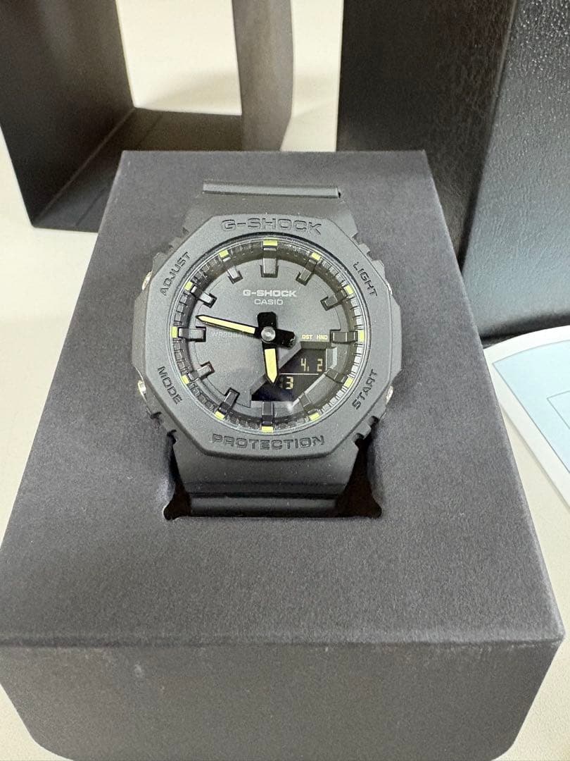 Casio G-Shock Black Watch 2-Piece Set GMA-P2100SA-1A2JF AE-1200WHB-3BV Japan Import