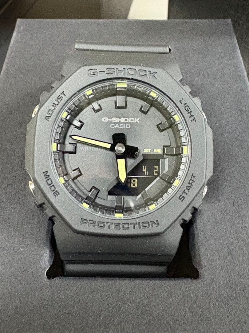 Casio G-Shock Black Watch 2-Piece Set GMA-P2100SA-1A2JF AE-1200WHB-3BV Japan Import