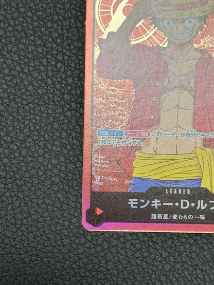 Monkey D. Luffy One Piece Card Game Family Deck Set ST01-001 Parallel version Japan import