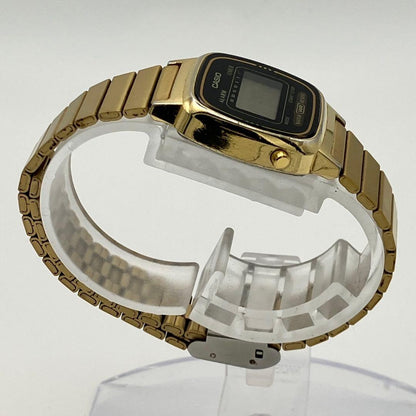 Casio Y2K Gold Stainless Steel Watch with Battery — Japan Import