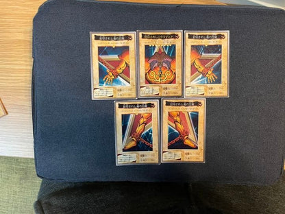 Bandai Yu-Gi-Oh Carddass Collection Bundle featuring Japanese cards stored for 20 years
