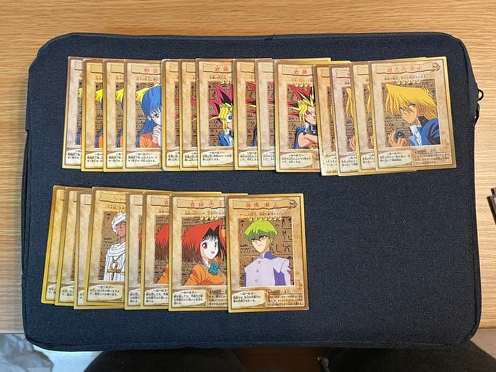 Bandai Yu-Gi-Oh Carddass Collection Bundle featuring Japanese cards stored for 20 years