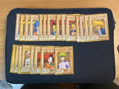 Bandai Yu-Gi-Oh Carddass Collection Bundle featuring Japanese cards stored for 20 years