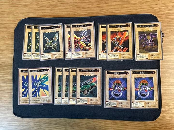 Bandai Yu-Gi-Oh Carddass Collection Bundle featuring Japanese cards stored for 20 years