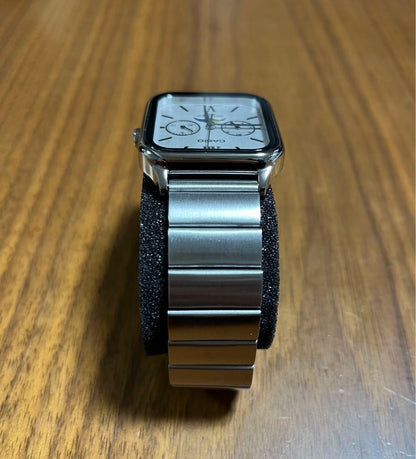 Casio MTP-M305D-7A2 Silver Watch with Moon Data and Date Display — Japan Import