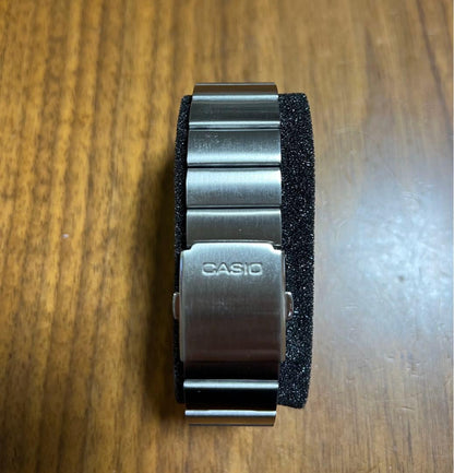 Casio MTP-M305D-7A2 Silver Watch with Moon Data and Date Display — Japan Import