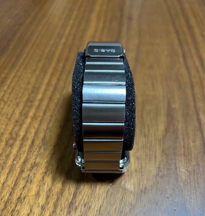 Casio MTP-M305D-7A2 Silver Watch with Moon Data and Date Display — Japan Import