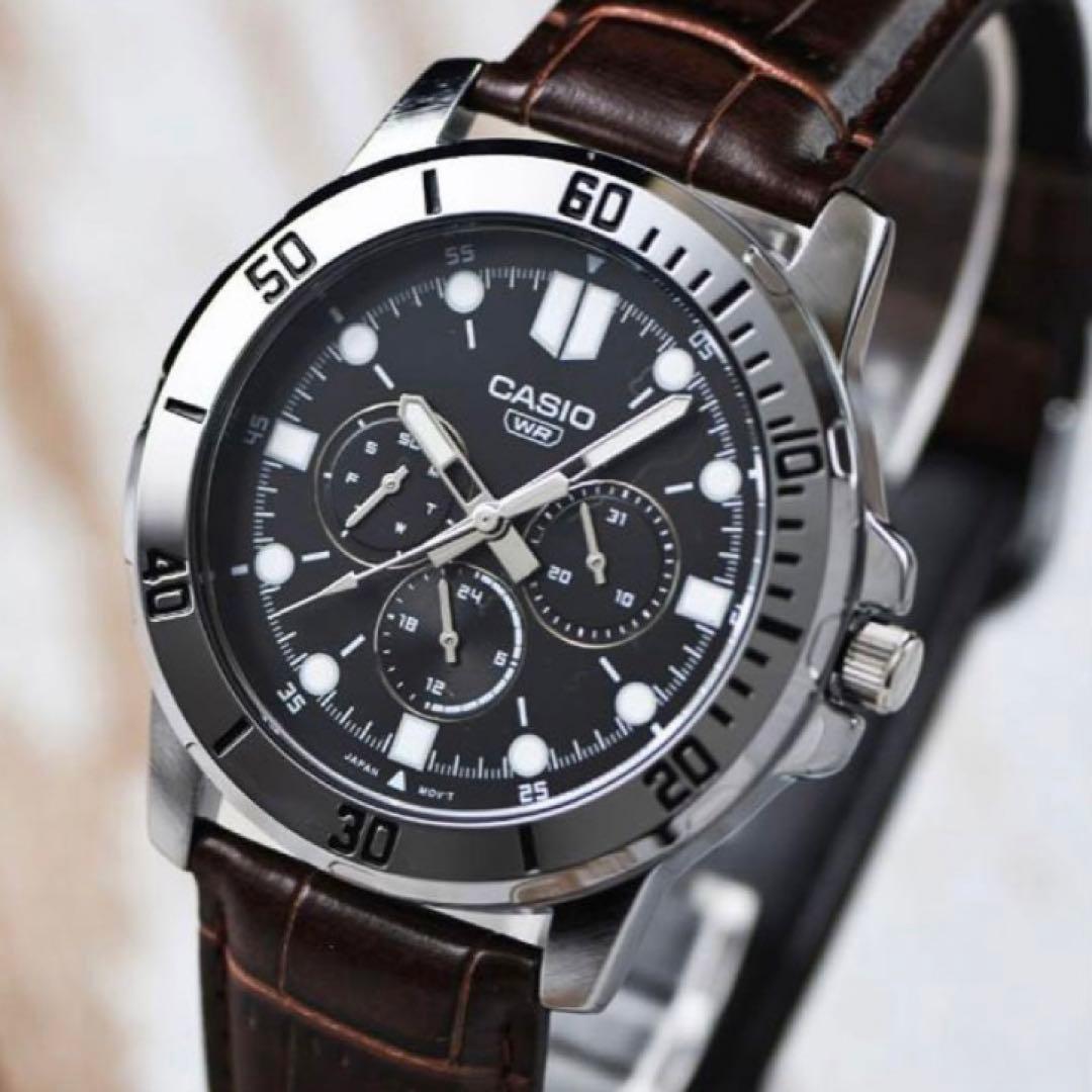 Casio International Model with Black Dial — Japan Import