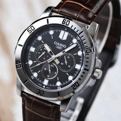 Casio International Model with Black Dial — Japan Import