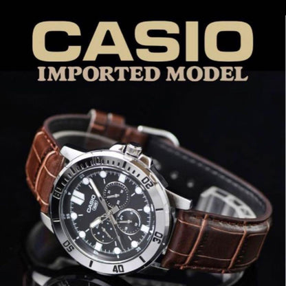 Casio International Model with Black Dial — Japan Import